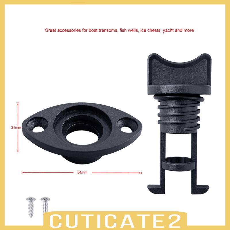 Nút chặn ống thoát nước 1'' 25mm cho thuyền Yacht Dinghy
 | BigBuy360 - bigbuy360.vn