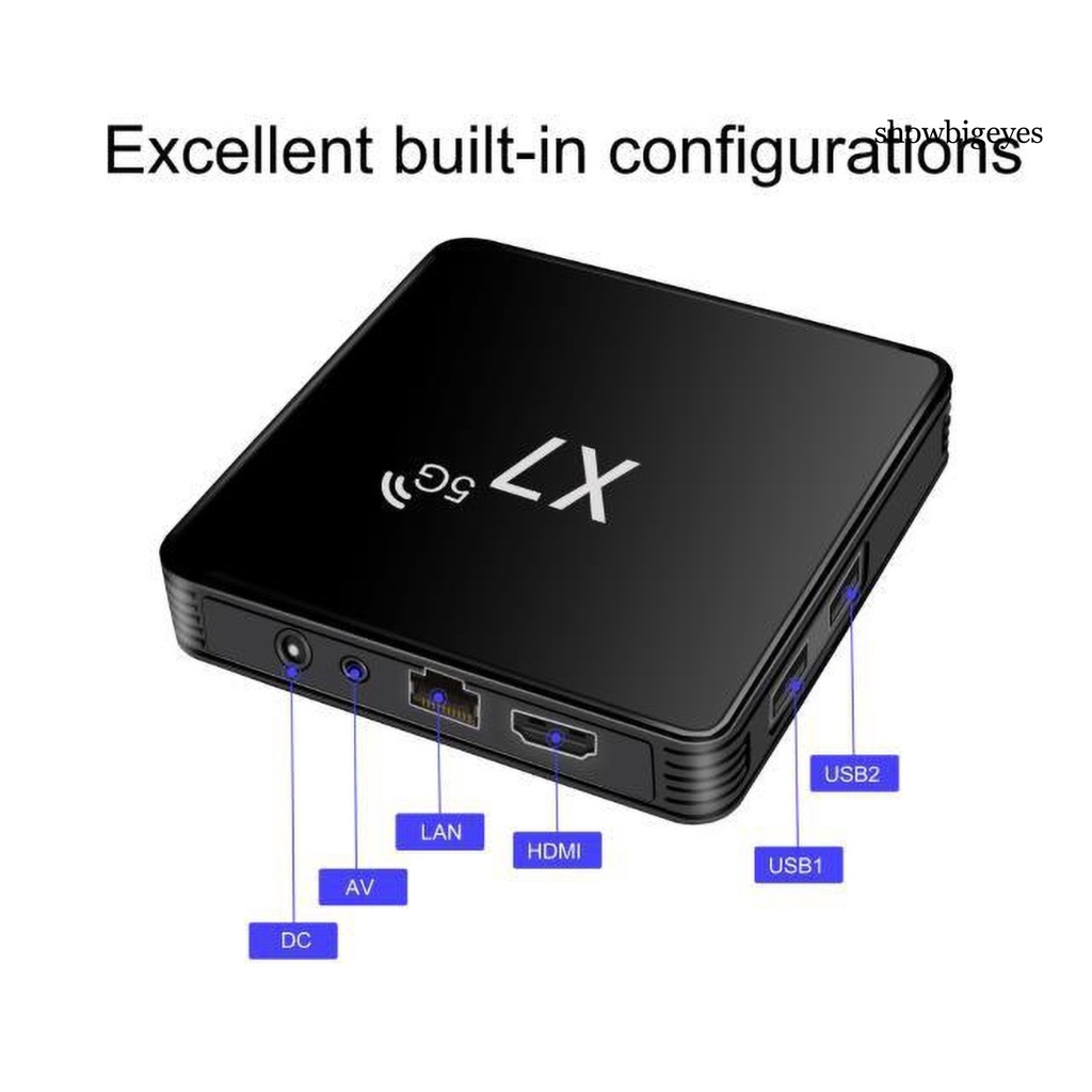 Đầu Thu Phát Đa Phương Tiện Ved--X7 Quad Core 24.g / 5g 4k Hdmi Đa Năng