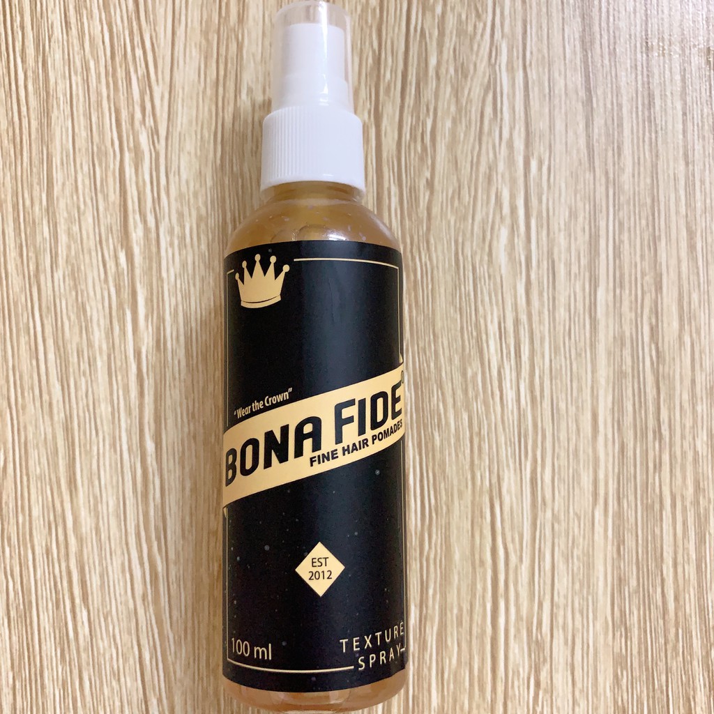 Xịt Dưỡng Tóc Tạo Phồng Bona Fide Texture Spray 250ml USA