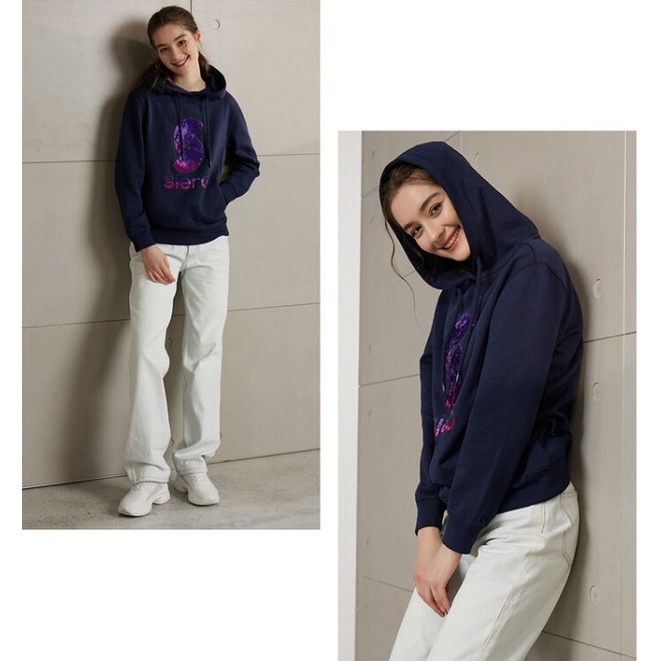 Xuất lỗi - Áo hoodie chất da cá S13ro dây kéo phong cách Hàn Quốc xuất khẩu