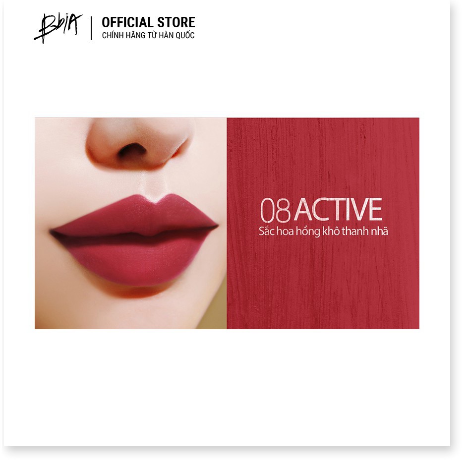 [Mã giảm giá] Son lì Bbia Last Lipstick Version 2 3.5g