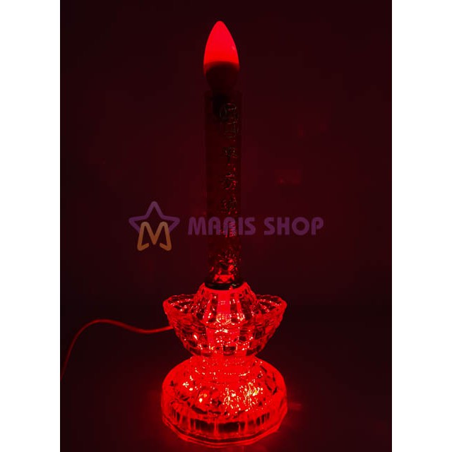 [MR-NEN5] 2 CÂY ĐÈN NẾN ĐỂ BÀN THỜ CAO CẤP, ĐÈN THỜ CÚNG, ĐÈN BÀN THỜ, ĐÈN NẾN ĐIỆN TỬ