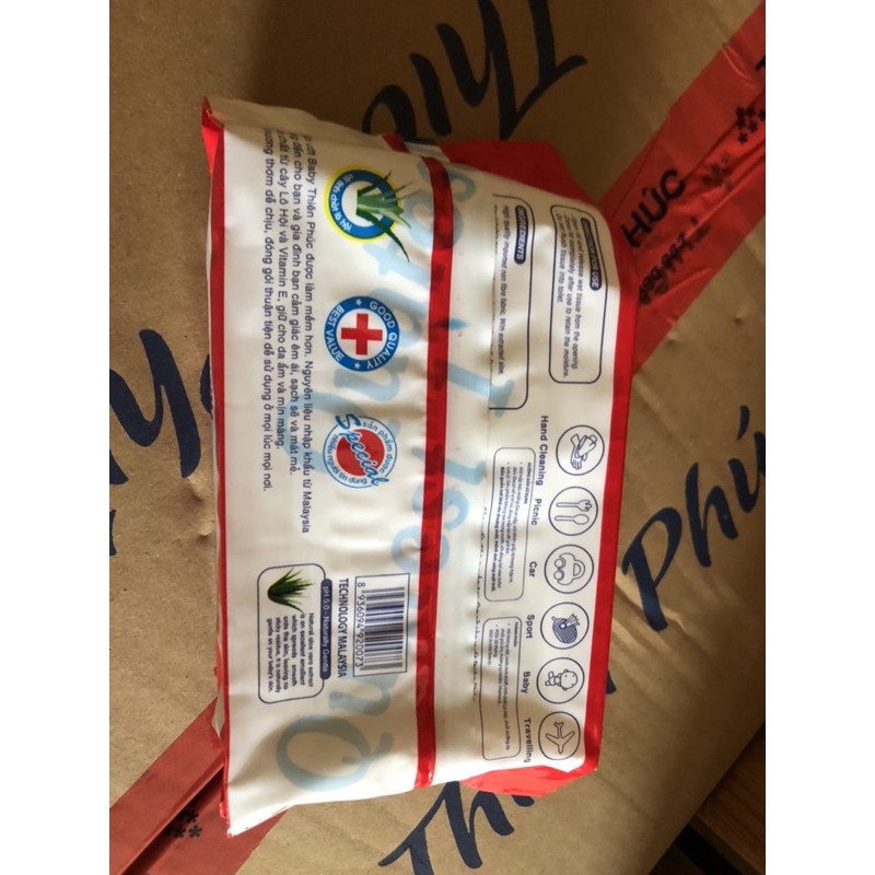 Khăn giấy ướt baby wipe hộp 100 tờ sản phẩm chính hãng tiện cho mẹ tốt cho bé, Khăn giấy cao cấp