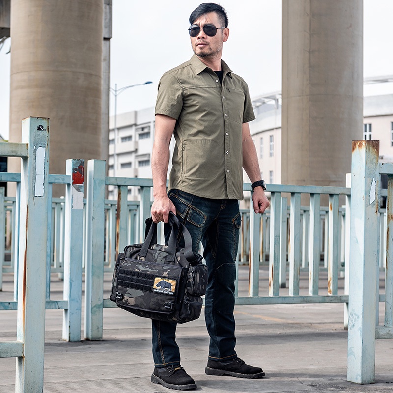 Túi đeo chéo đa năng Seven Sector phong cách quân đội