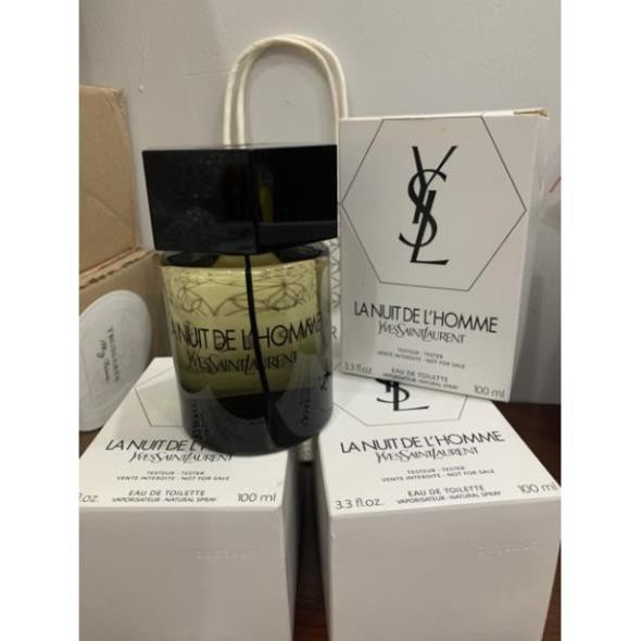 Nước hoa Yves Saint Laurent la nuit de l’homme edt tester 100ml (như hình)