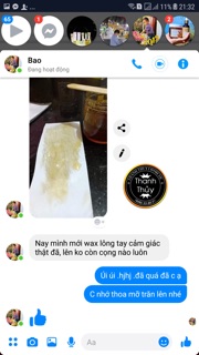 Sáp Wax Lông Lạnh Nhân Sâm Shiny Handmade