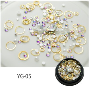charm hũ trang trí nail