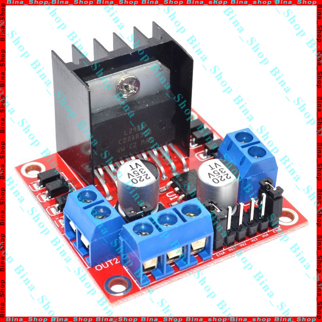 Mạch cầu H điều khiển động cơ DC L298N