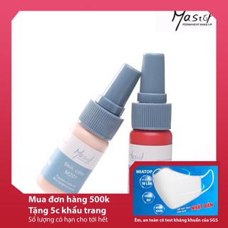 Mực phun xăm  mày môi mí mastor(307 dark pink)
