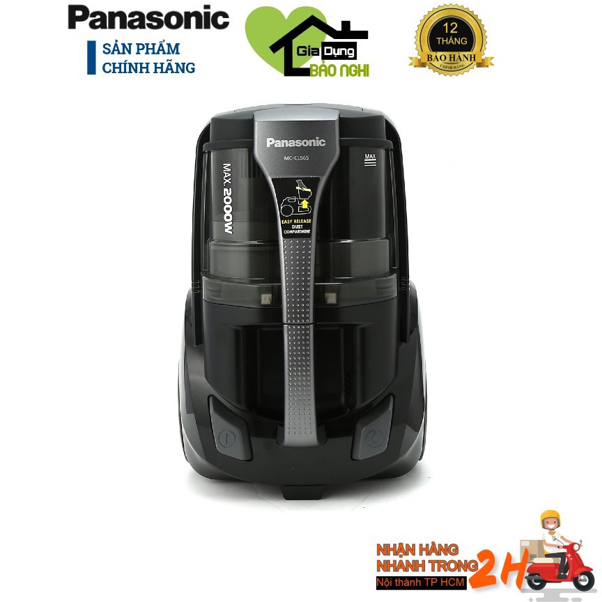 Máy hút bụi Panasonic PAHB-MC-CL565KN46 (2000W) - Hàng chính hãng