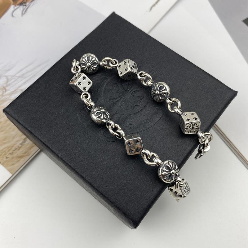Vòng Tay Bạc 925 Hình Thánh Giá Thời Trang Cho Cặp Đôi