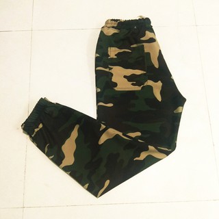 Quần Jogger Kaki Lính Rằn Ri