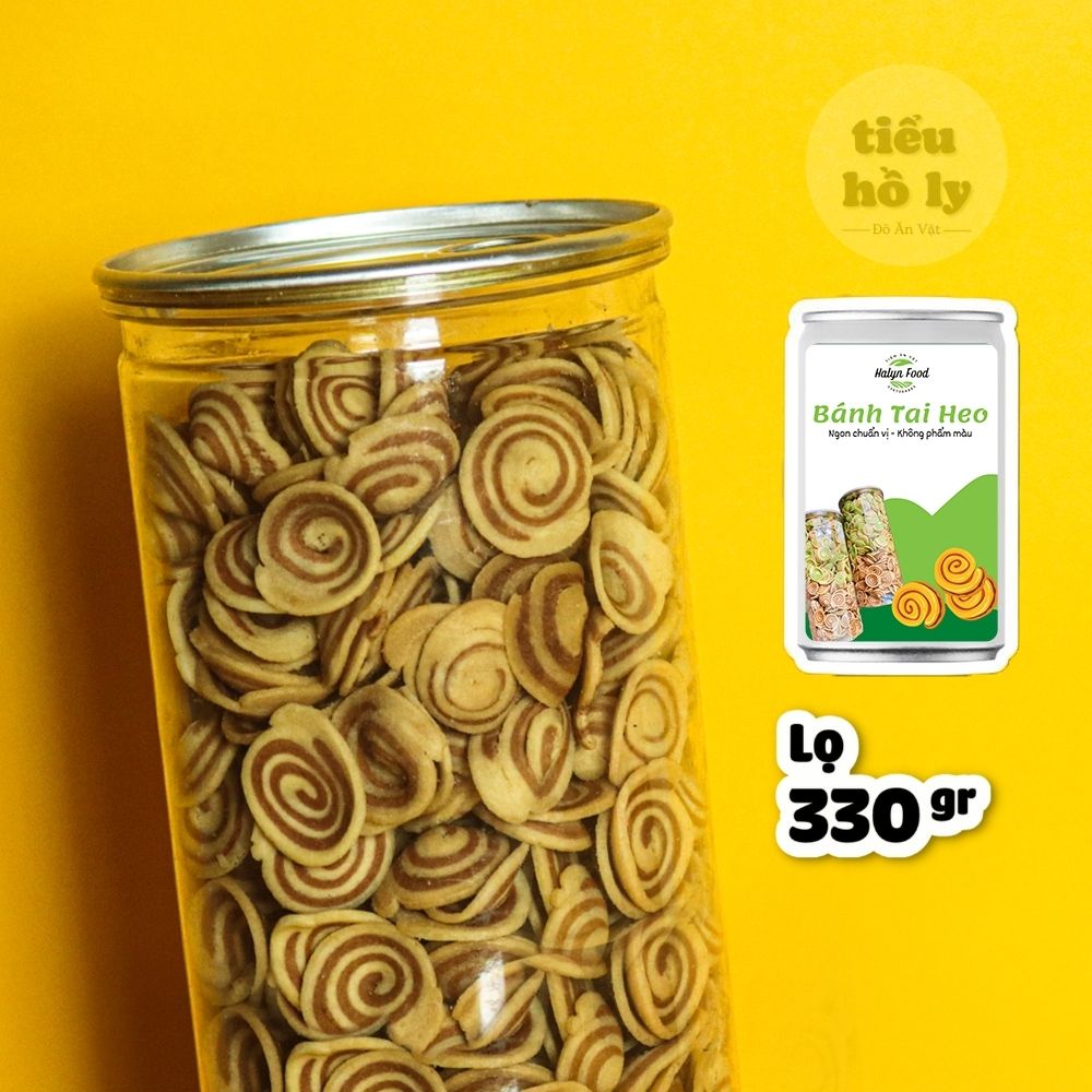 Tai Heo Nhí - 330gr- Bánh tai heo giòn, ăn vặt ngon, không phẩm màu.