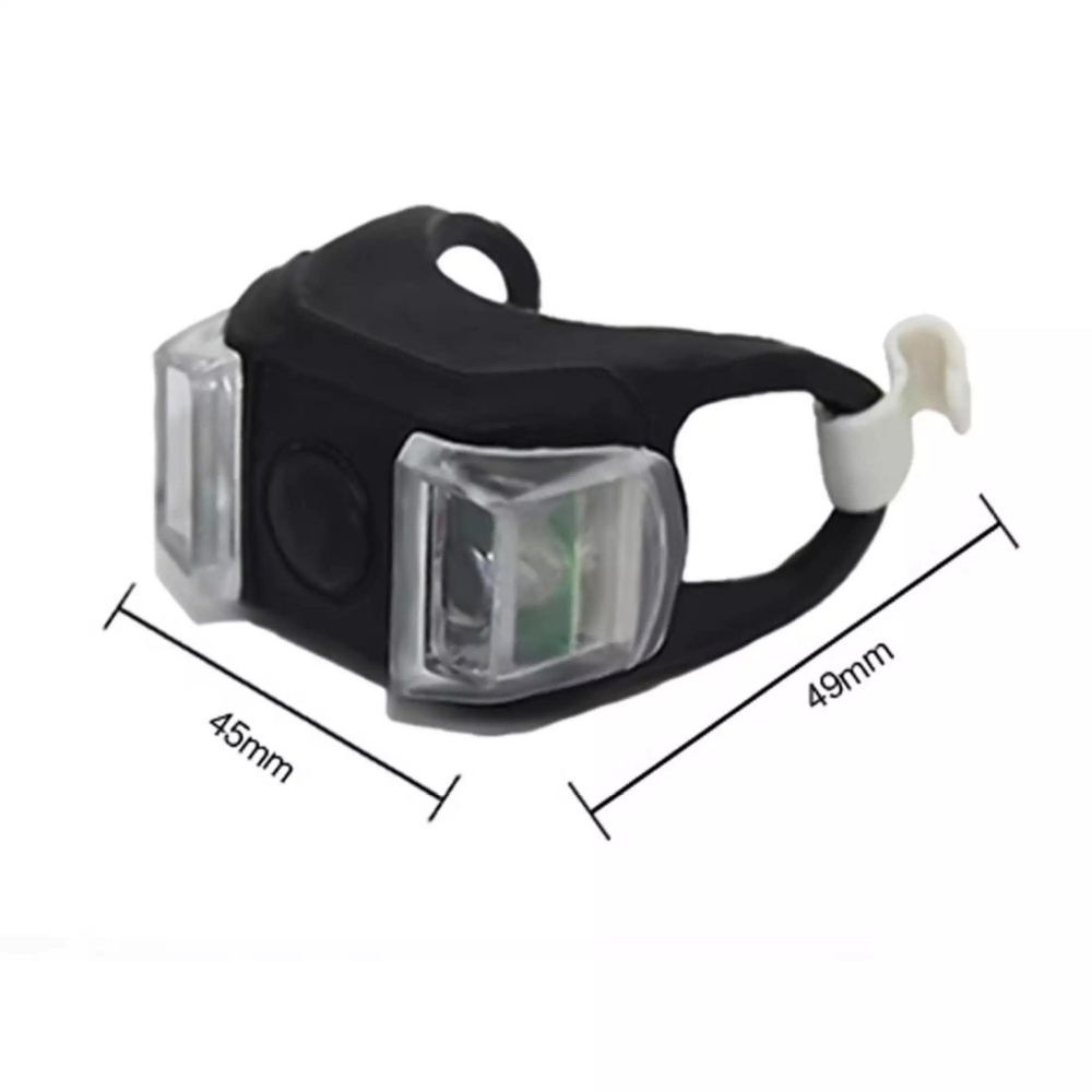 Đèn Xe Đạp Led Mini Đa Năng gắn đuôi xe đạp, tay lái, mũ bảo hiểm, báng xe, bánh xe