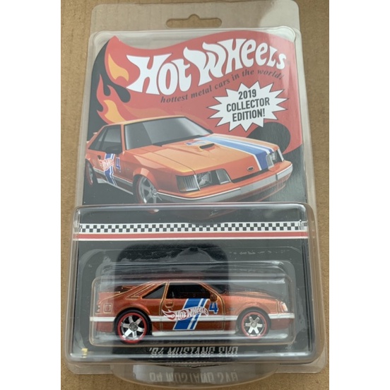 Xe Hot Wheels Mail in ‘84 Mustang SVO Collector Edition with Protector