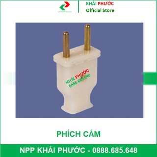 PHÍCH CHUI CHUÔI CẮM ĐIỆN ĐỰC DƯƠNG CHÂN TRÒN GIÁ RẺ - KHẢI PHƯỚC ELECTRIC