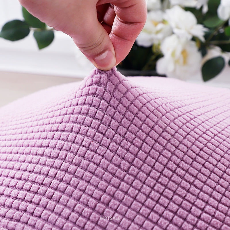 Vỏ bọc ghế đẩu dạng tròn / vuông co giãn chống bụi tiện dụng