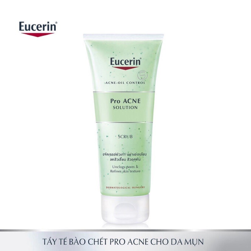 [ chính hãng ] Tẩy Tế Bào Chết Ngăn Ngừa Mụn EUCERIN 100Ml