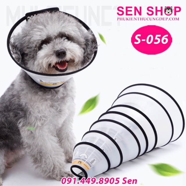 Vòng chống liếm cho chó mèo