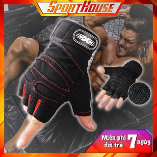 [Rẻ Vô Địch] Găng Tay Thể Thao 💢𝑭𝑹𝑬𝑬𝑺𝑯𝑰𝑷 💢Bao Tay Gym 3 Lớp, Bảo Vệ Bàn Tay & Cổ Tay Khi Luyện Tập