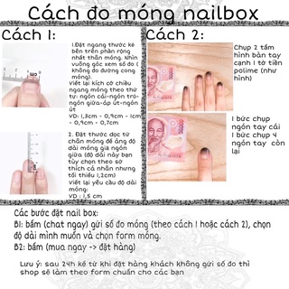 Nailbox thiết kế tay mắt mèo