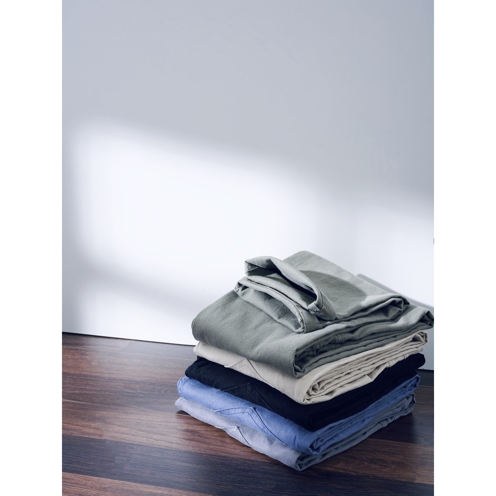 Quần kaki Jeans nam chất dệt chìm co giãn bộ nhiều màu | BigBuy360 - bigbuy360.vn