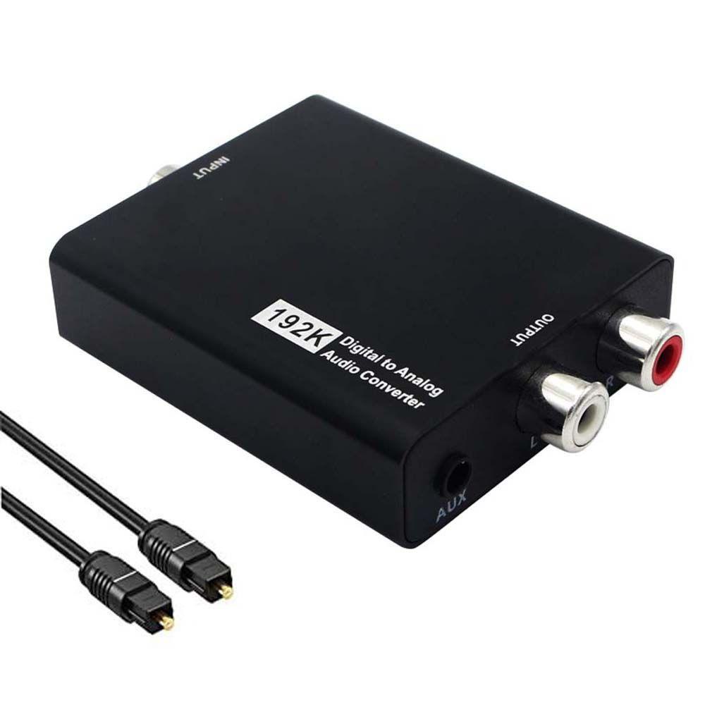 [COD] Bộ Chuyển Đổi Âm Thanh Kỹ Thuật Số Sang Analog 192kHz SPDIF TOSLINK TOSLINK Cho PS4 Xbox HDTV DVD