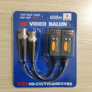 [ Giao 1h ] Balun chống sét camera là đầu nối tín hiệu camera chống sét loại tốt có nút bấm dễ dàng an toàn