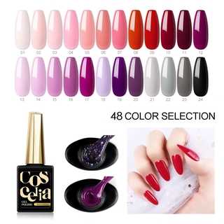 Coscelia 10ml Gel Móng Tay Không Cồn 48 Màu Để Chọn Ngâm Gel Gel Màu Móng Tay (01-20)