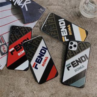FENDI ROMA iphone case soft or hard case  iphone 6 Plus 6S Plus 7Plus 8Plus X XR XS Max iphone 11 pro Max