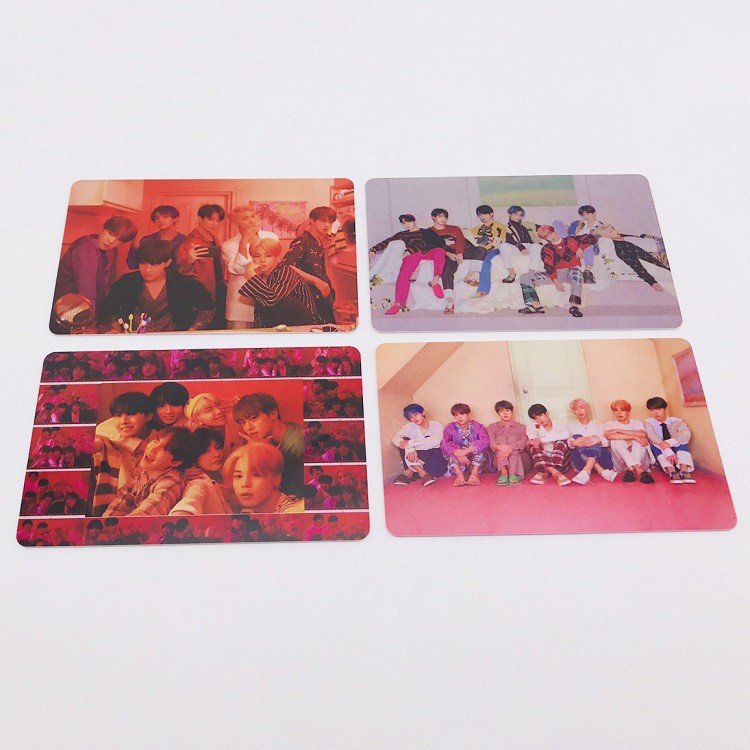 Bộ Thẻ Hình Nhóm Nhạc Bts Độc Đáo Polaroid