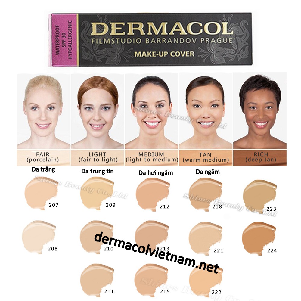 Kem che khuyết điểm Dermacol makeup cover - 4G- Tester | BigBuy360 - bigbuy360.vn