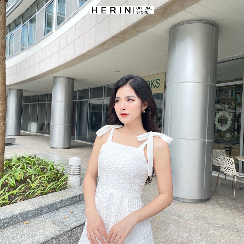 Đầm hai dây đầm noel trắng thời trang nữ sang chảnh bo ngực vải may 2 lớp hàng CAO CẤP mã [XOP 2S] | BigBuy360 - bigbuy360.vn