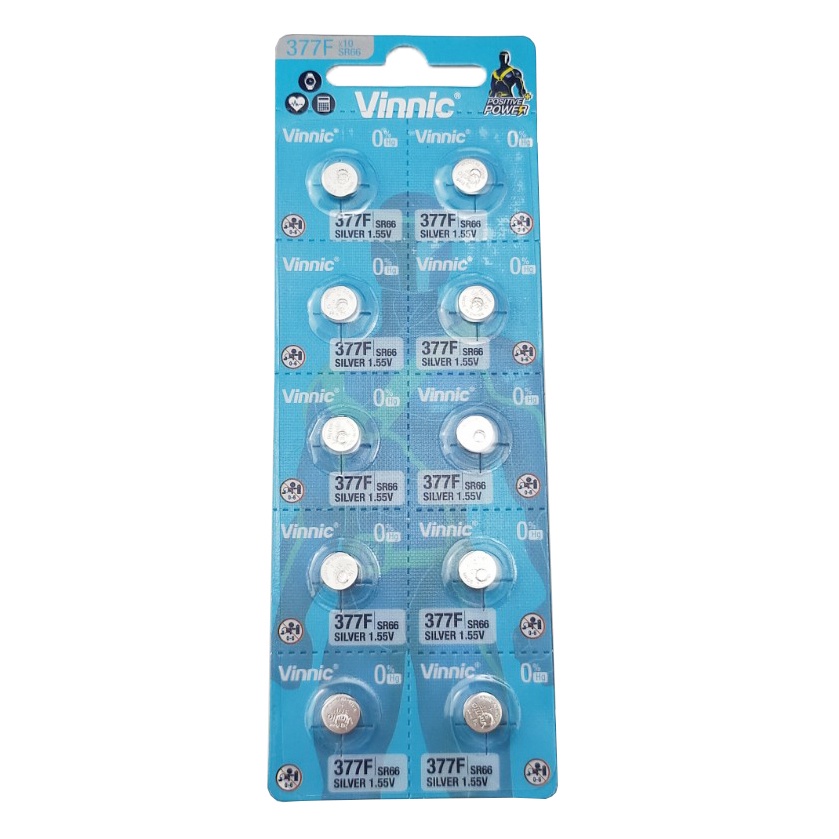 Pin đồng hồ oxit bạc Vinnic 377 / SR626SW / SR66 / 377F