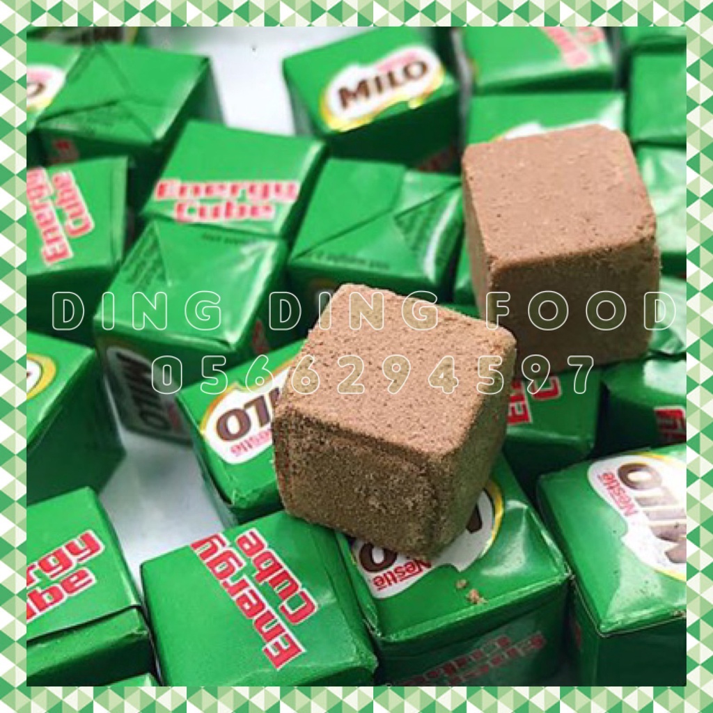 Date 2024 - Kẹo Milo Cube Thái Lan  SIÊU NGON, Energy Cube Viên 275g, Ăn Vặt Socola, DING DING FOOD
