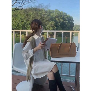 Áo sơ mi dáng dài cổ đức A-9177
