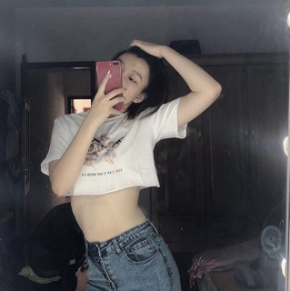 [ORDER] Áo croptop Baby Angle (ẢNH THẬT Ở CUỐI) - B7.22