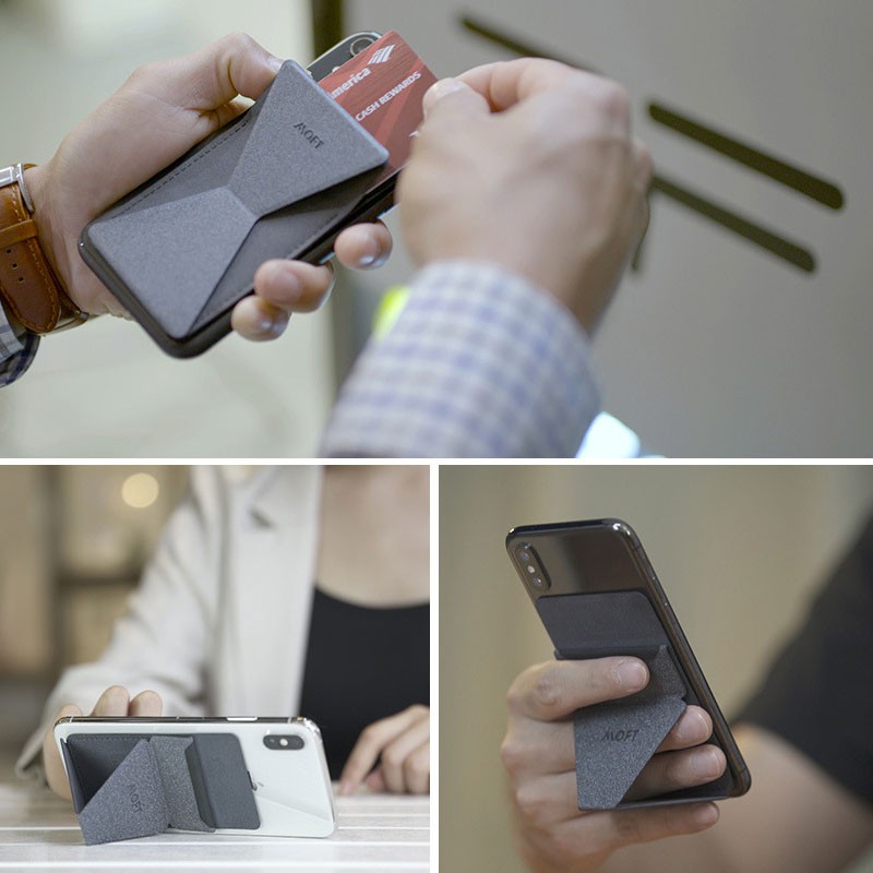 |New 2020| Giá Đỡ Điện Thoại Moft X Phone Stand Siêu Mỏng Gọn Nhẹ Tiện Lợi Dùng Cho iPhone, Samsung, Oppo, Huawei