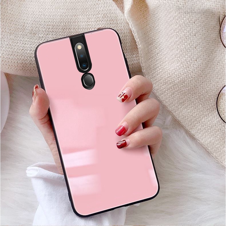 Ốp Lưng OPPO F11, F11 PRO Mặt kính gương sáng bóng cao cấp