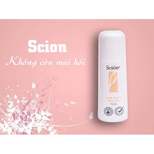 {Cam Kết Chính Hãng} Lăn Khử Mùi Giảm Hôi,Thâm Nách Scion Pure White 75ml Roll On Nuskin | BigBuy360 - bigbuy360.vn