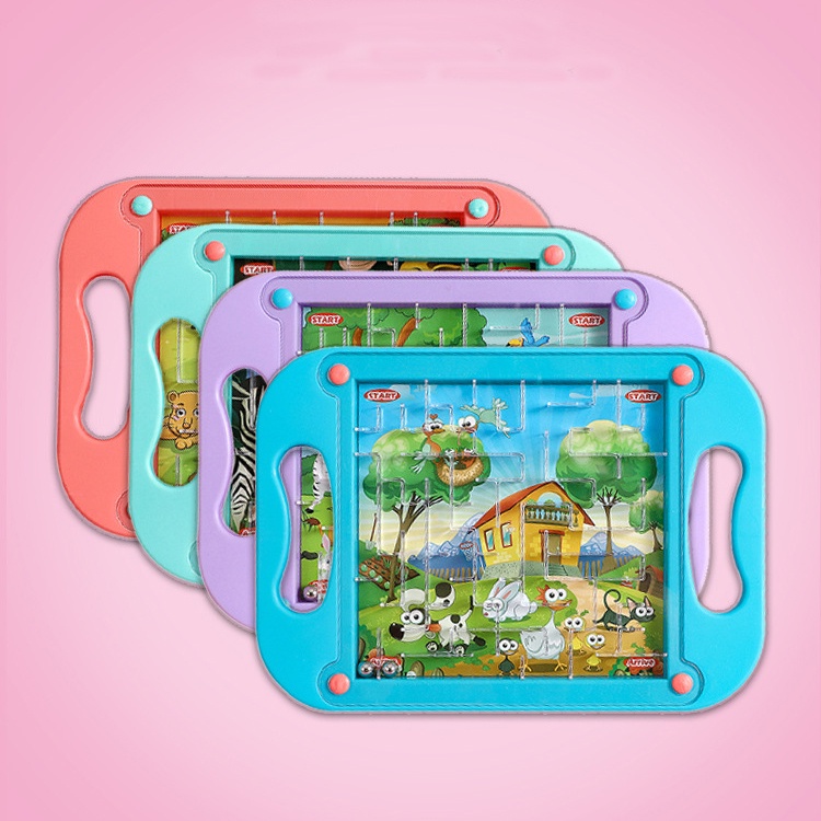 Đồ chơi mê cung bóng cân bằng cho bé GenKids đồ chơi phát triển trí tuệ an toàn, thân thiện với môi trường