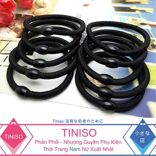 Buộc Tóc Hạt Cườm Đen TINISO7050 ( 142)