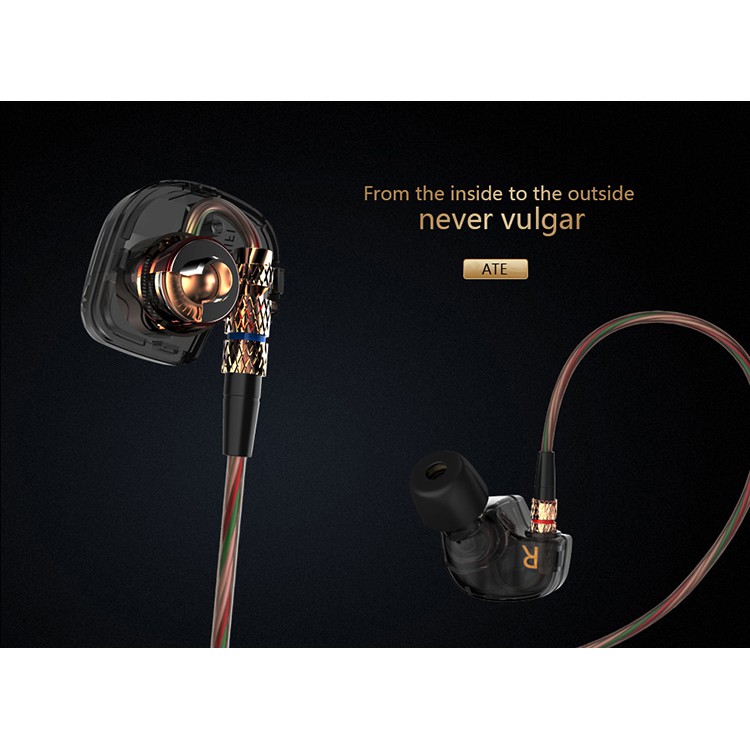 Tai nghe nhét tai KZ ATE Hifi siêu bass có mic AS10 ZST ZS10 ZST ED9 T1 chất lượng cao