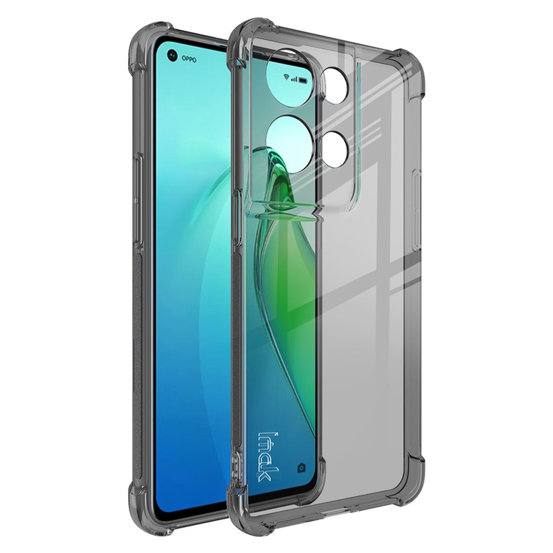 Imak Ốp Điện Thoại Silicon tpu Mềm Trong Suốt Chống Sốc Cho oppo reno 8 pro plus 5g reno8 5g