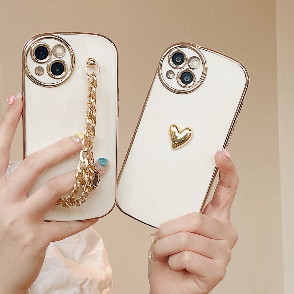 Ốp Điện Thoại Viền Cong Mạ Điện Cho iPhone14Pro IP13Pro iPhone14 iPhone11 iPhone11 iPhone11 12Promax 13Promax 11 12 13