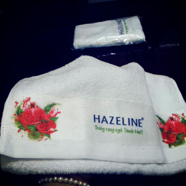 Khăn mặt Hazeline trắng