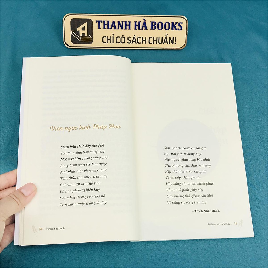 Sách - Thiền sư và em bé 5 tuổi - Phương pháp trị liệu khổ đau từ thời thơ ấu - Thích Nhất Hạnh