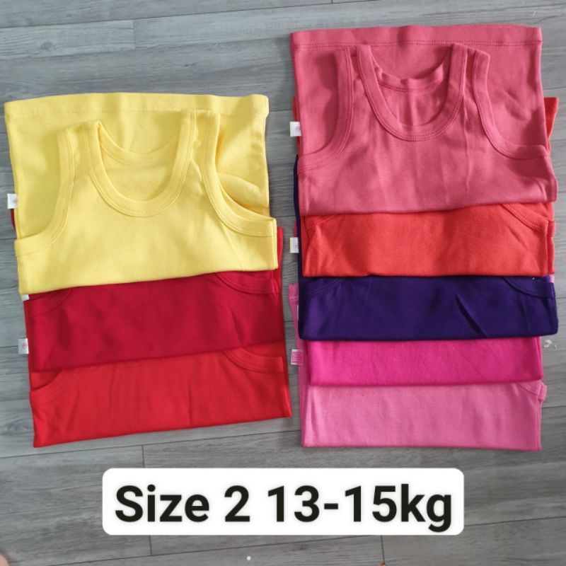 {6-18kg} [HÀNG LOẠI 1] Áo ba lỗ cotton bozip xuất dư xịn bé trai/bé gái