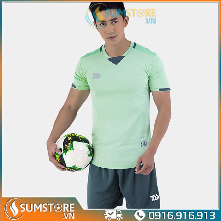 Áo Bóng Đá Không Logo Buball - Olas Xanh Ngọc - Đồ Đá Banh Thể Thao Nam Nữ Mới Đẹp