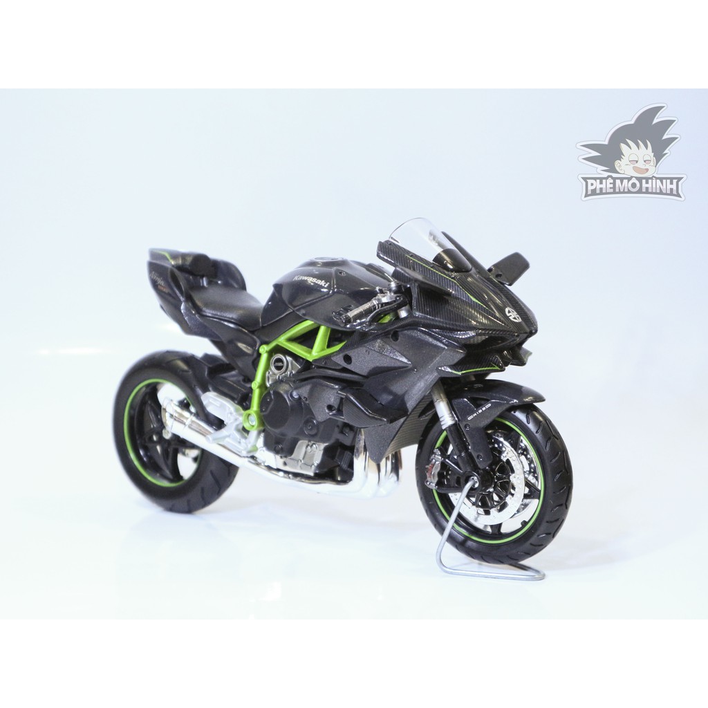 XE MÔ HÌNH MOTO KAWASAKI [ FREESHIP ] NINJA H2R TỈ LỆ 1:12 - MAISTO